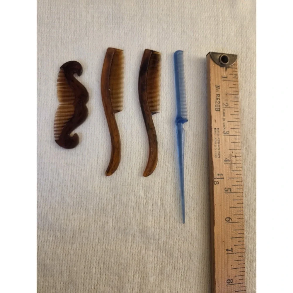 Vintage Comb Lot – Avon, Stylex, Styler, Adams Tail Comb – 1970s–90s Grooming...